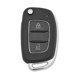 95430-D0600 Original 2 Button ID47 433MHz Flip Key Remote Control for Hyundai Verna 2017-2020 (Compatible with 95430-D0500)
