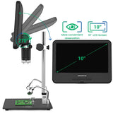 Andonstar AD210 Digital Microscope 10.1 inch 1080P Adjustable LCD for Electronics PCB/SMD Soldering Microscopio