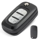 3 Buttons 433MHz PCF7961M HITAGS AES 4A Chip Remote Flip Key For Renault Megane III Twingo CWTWB1G767 17880-FWB1G767