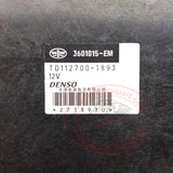 Original New DENSO TD112700-1895, 3601015-EM 12V ECU for FAW Oley Electronic Control Module