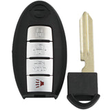 Smart Remote Key Shell Case for Nissan Altima Maxima 4 Button