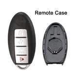 Smart Remote Key Shell Case for Nissan MAXIMA Murano Versa Teana Sentra 4 Button